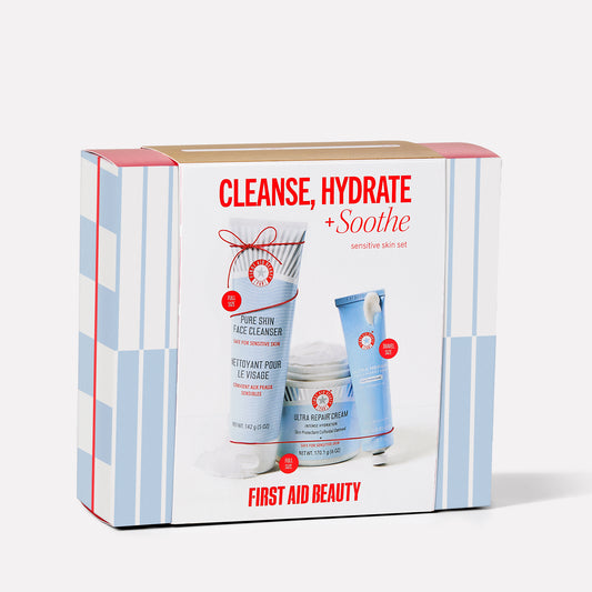 Cleanse, Hydrate + Soothe Kit
